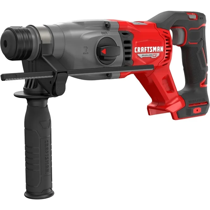 CRAFTSMAN V20 RP SDS Rotary Hammer Drill, Cordless, 7/8 inch, 2 Joules, Bare Tool Only (CMCH234B)
CRAFTSMAN V20 RP SDS Rotary Hammer Drill, Cordless, 7/8 inch, 2 Joules, Bare Tool Only (CMCH234B)