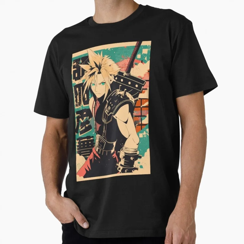 Vintage Cloud Warned Final fantasy Gift t shirt for Gamer Men's 100% cotton O-Neck Short Sleeve Graphic clothes All size Tee
Vintage Cloud Warned Final fantasy Gift t shirt for Gamer Men's 100% cotton O-Neck Short Sleeve Graphic clothes All size Tee