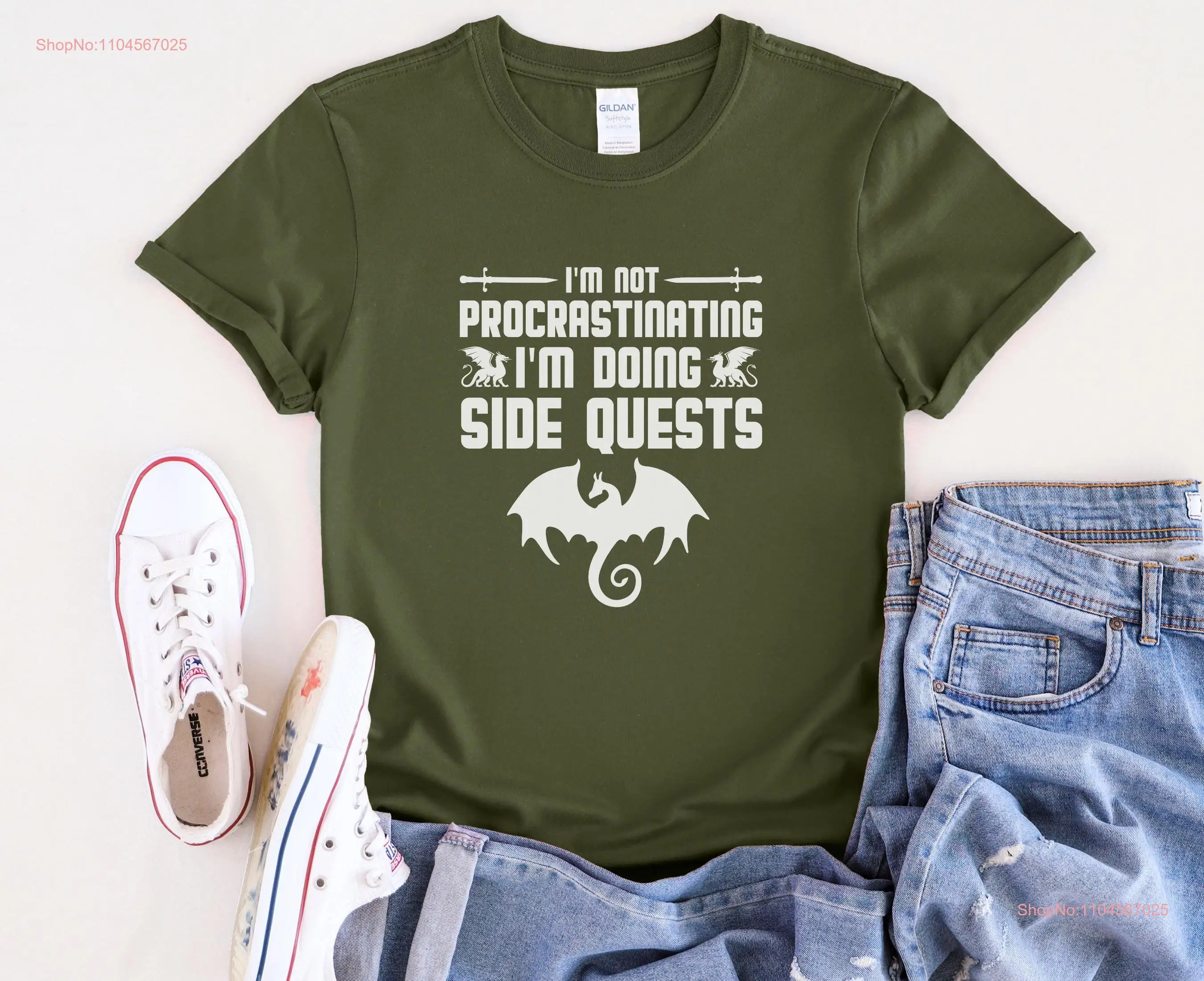 Футболка I m Not Procrastinating Doing Side Quests с забавным геймером и драконом для папы и девушки с длинными или короткими рукавами
Футболка I m Not Procrastinating Doing Side Quests с забавным геймером и драконом для папы и девушки с длинными или короткими рукавами