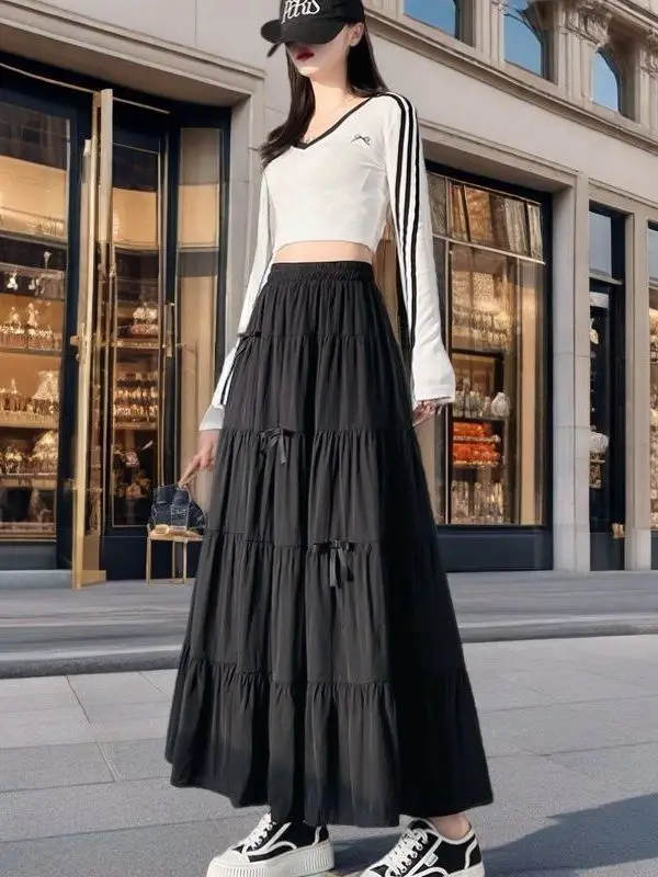 Elegant High Waist Knot Sweet Half Skirt Women's Summer New Style Cake Skirt Breathable Skin-Friendly Gentle Temper...
Elegant High Waist Knot Sweet Half Skirt Women's Summer New Style Cake Skirt Breathable Skin-Friendly Gentle Temper...