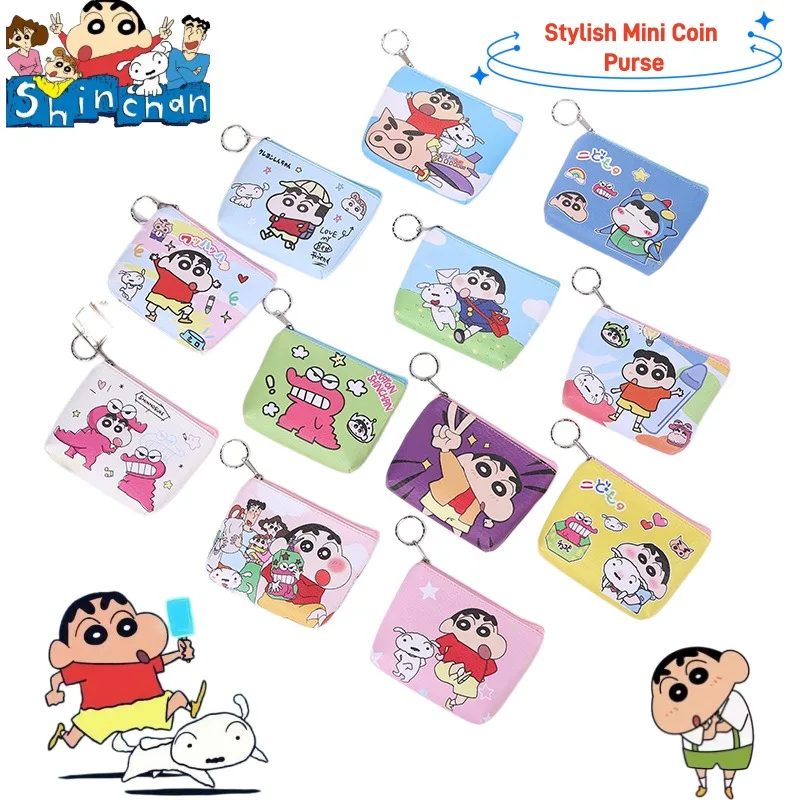 Cute Crayon Shin-chan Wallet Nohara Shinnosuke and Xiaobai Simple Fashion Creative Cartoon Storage Bag Friends Collection Gift
Cute Crayon Shin-chan Wallet Nohara Shinnosuke and Xiaobai Simple Fashion Creative Cartoon Storage Bag Friends Collection Gift