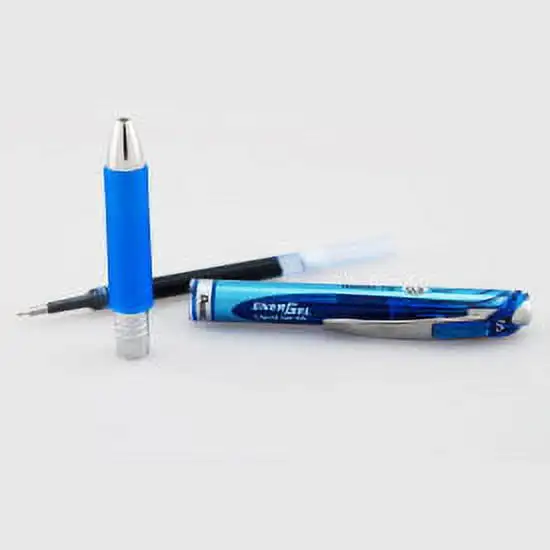 Выдвижная гелевая ручка Pentel EnerGel RTX, 0,5 мм, тонкий наконечник иглы, синие чернила
Выдвижная гелевая ручка Pentel EnerGel RTX, 0,5 мм, тонкий наконечник иглы, синие чернила