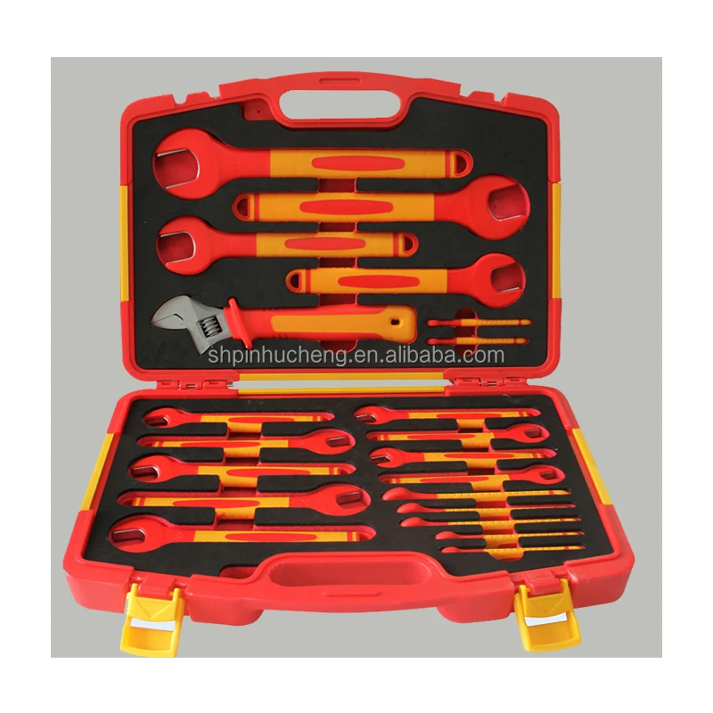 21pcs Car VDE Insulation Adjustable Wrench 1000V Open End Wrench Combination Suit Toolbox
21pcs Car VDE Insulation Adjustable Wrench 1000V Open End Wrench Combination Suit Toolbox