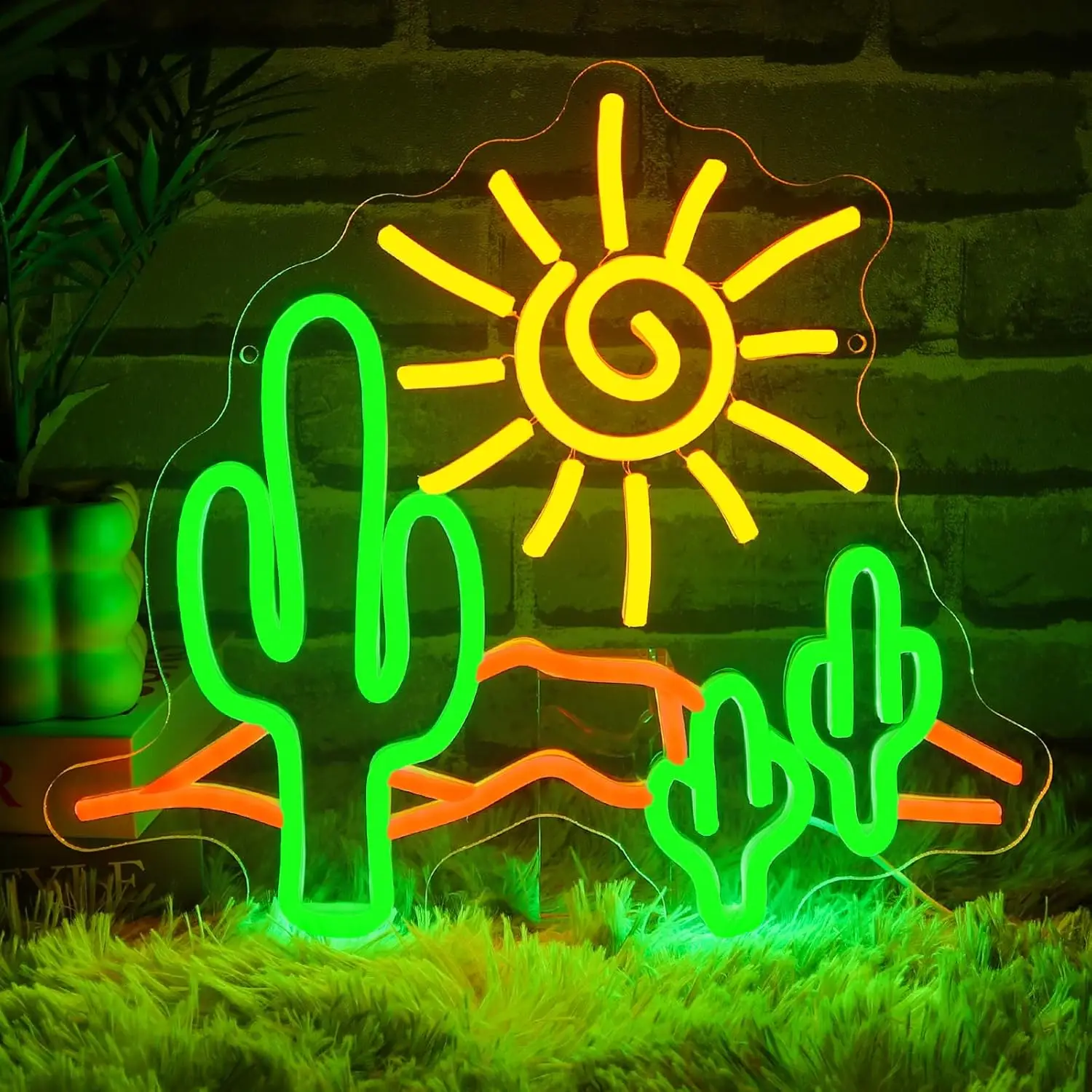 Desert Sunset Neon Sign USB Dimmable Cactus LED Neon Light for Game Room Hotel Office Man Cave Bar Club Party Home Decoration
Desert Sunset Neon Sign USB Dimmable Cactus LED Neon Light for Game Room Hotel Office Man Cave Bar Club Party Home Decoration
