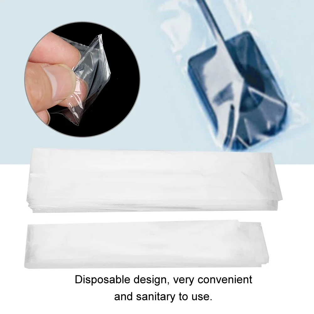500 Pcs Disposable Plastic Dental X-Ray Digital Sensor Sleeves Cover Protector Tooth Whitening Tool Dental Supplies Accessories
500 Pcs Disposable Plastic Dental X-Ray Digital Sensor Sleeves Cover Protector Tooth Whitening Tool Dental Supplies Accessories