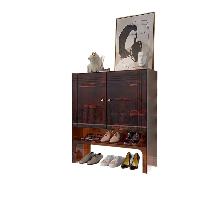 Acrylic multi - layer large - capacity shoe cabinet with door, household entrance storage shoe rack
Acrylic multi - layer large - capacity shoe cabinet with door, household entrance storage shoe rack