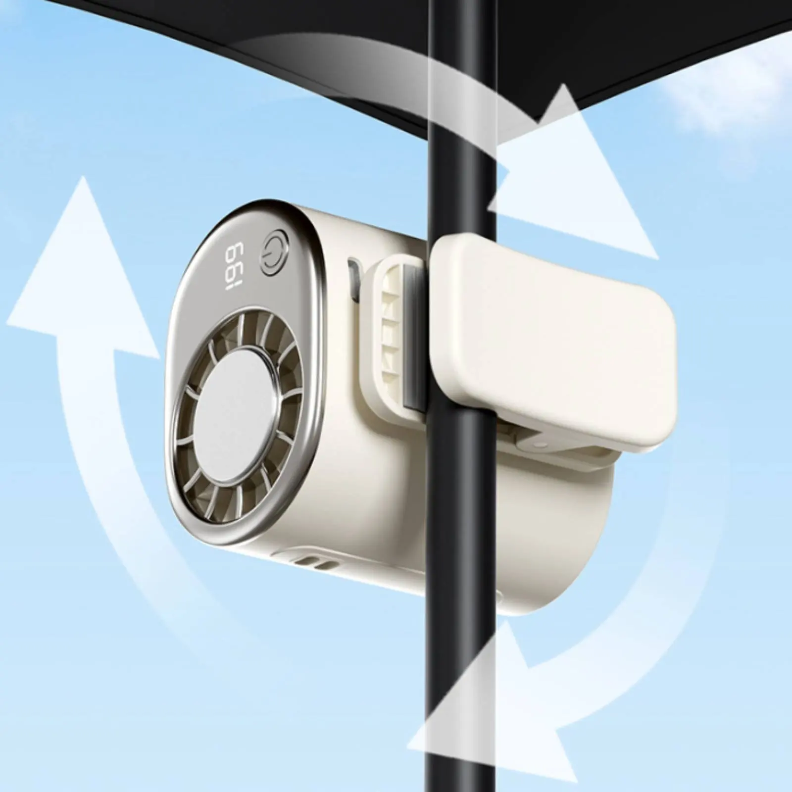 Usb Clip Fan High Speed Clamp-on Cooling Fan Rechargeable Quiet for Office
Usb Clip Fan High Speed Clamp-on Cooling Fan Rechargeable Quiet for Office
