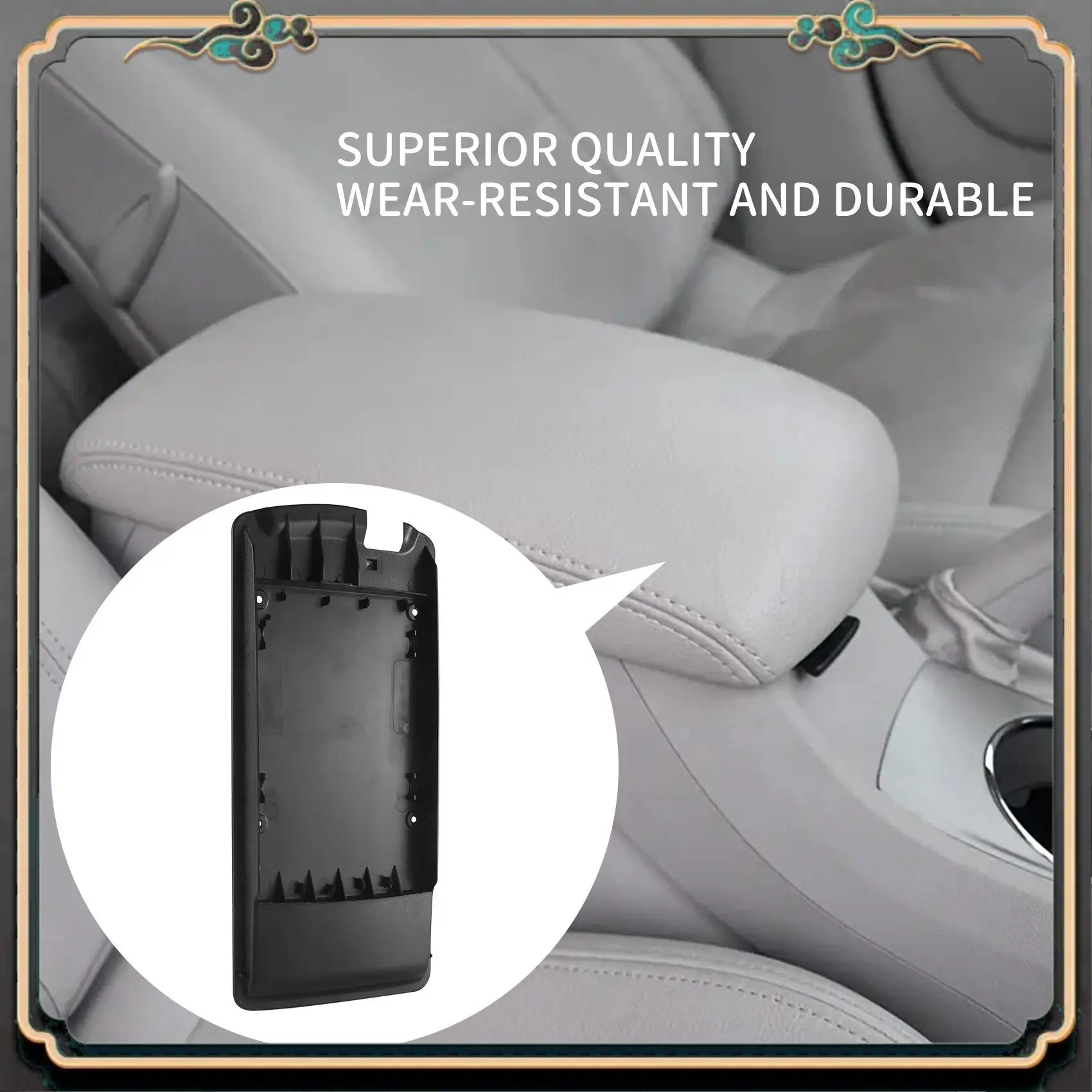 Car Center Console Armrest Cover Base Armrest Box Accessories For Citroen C5 2011-2015
Car Center Console Armrest Cover Base Armrest Box Accessories For Citroen C5 2011-2015
