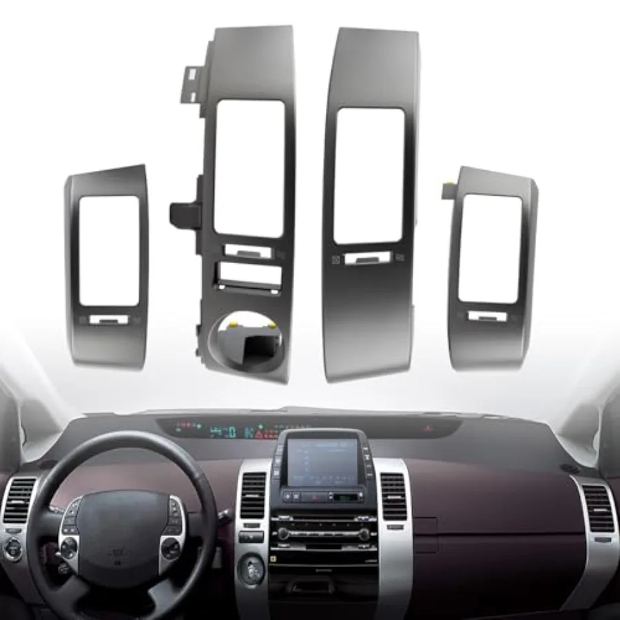Center A/C Dash Air Vent Dashboard Cover Compatible For Toyota Prius 1.5L 2004-2009 Air Vent Outlet Left and Right Side Replace
Center A/C Dash Air Vent Dashboard Cover Compatible For Toyota Prius 1.5L 2004-2009 Air Vent Outlet Left and Right Side Replace