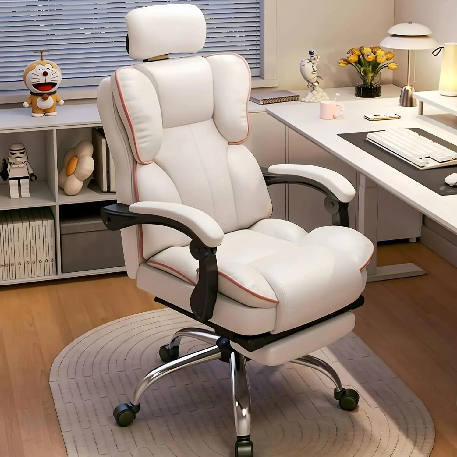 Hdhdba Executive Office Chair High Ba Adjustable Home Computer Chairs Big And Tall Desk Chair Ba Support Swivel Pu Leather
Hdhdba Executive Office Chair High Ba Adjustable Home Computer Chairs Big And Tall Desk Chair Ba Support Swivel Pu Leather