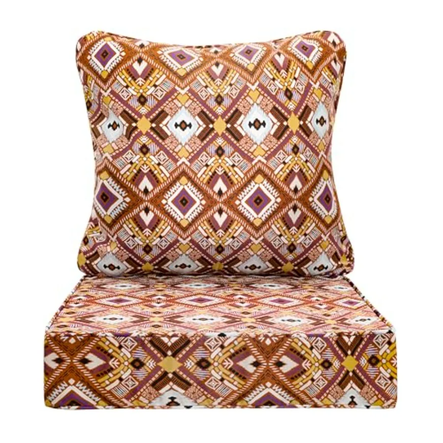 Waterproof Outdoor Seat Cushion 24"x 24" 30D High Density Foam Patio Chair Cushions with Non-Slip Backing Patio Cushions for Pa
Waterproof Outdoor Seat Cushion 24"x 24" 30D High Density Foam Patio Chair Cushions with Non-Slip Backing Patio Cushions for Pa