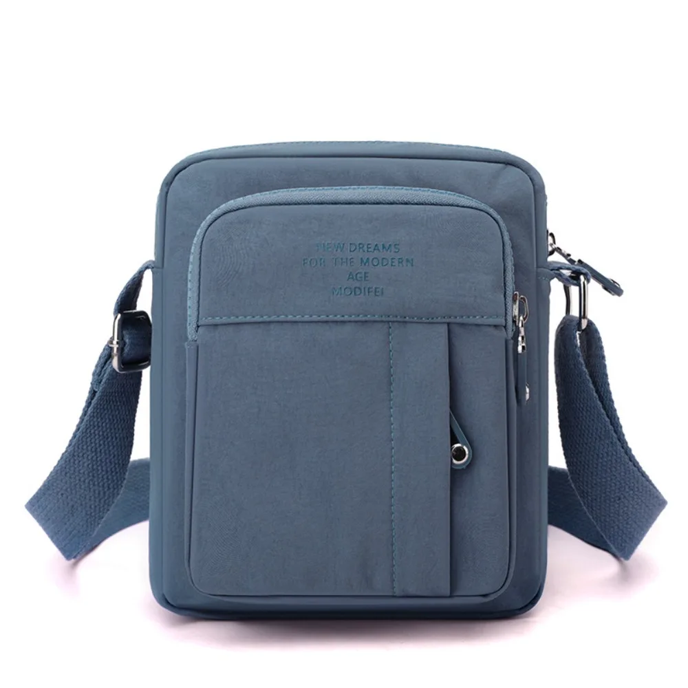 Casual Solid Color Nylon Shoulder Bag Multi-layer Lightweight Middle Aged Tote Bag Korean Style Multi Pocket Phone Bag Women
Casual Solid Color Nylon Shoulder Bag Multi-layer Lightweight Middle Aged Tote Bag Korean Style Multi Pocket Phone Bag Women