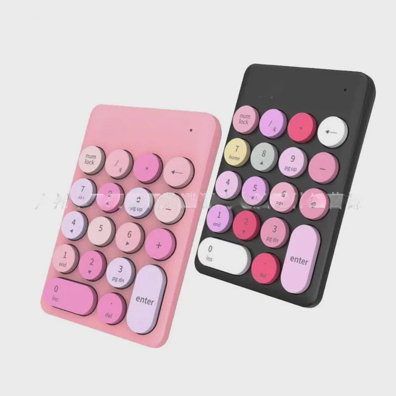 Numeric keypad Mini cute round keycap Financial accounting Cashier Numeric keypad
Numeric keypad Mini cute round keycap Financial accounting Cashier Numeric keypad