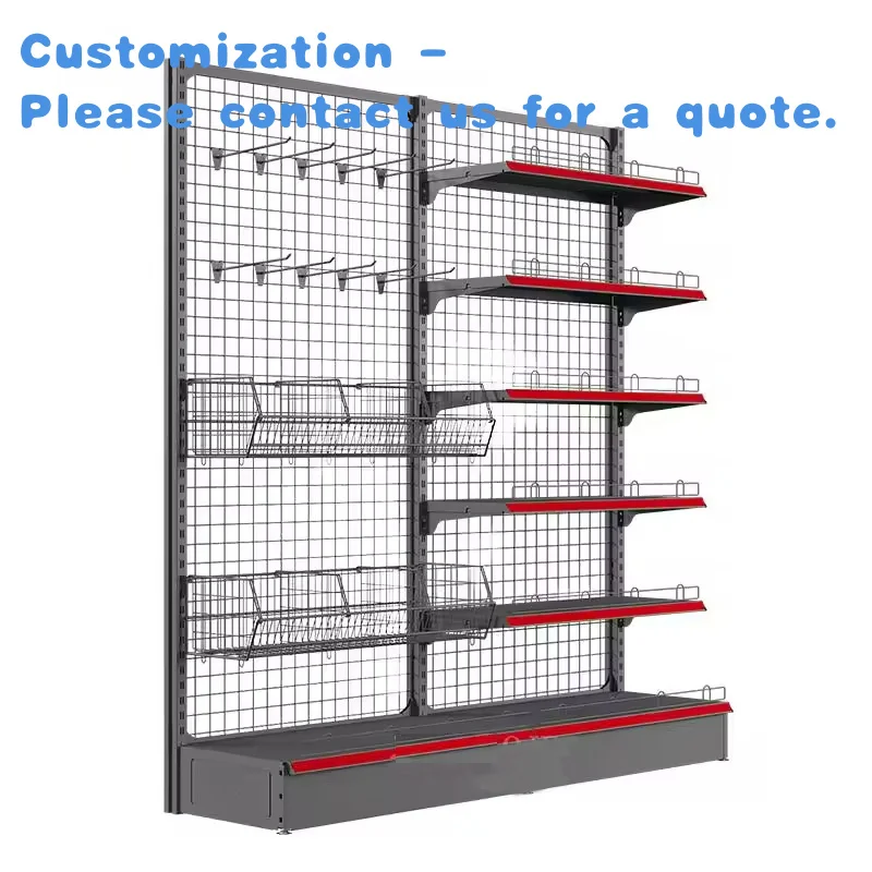 custom.Factory Customized Metal White Mesh Backboard Supermarket Equipments Display Store Shelves Rack Gondola
custom.Factory Customized Metal White Mesh Backboard Supermarket Equipments Display Store Shelves Rack Gondola
