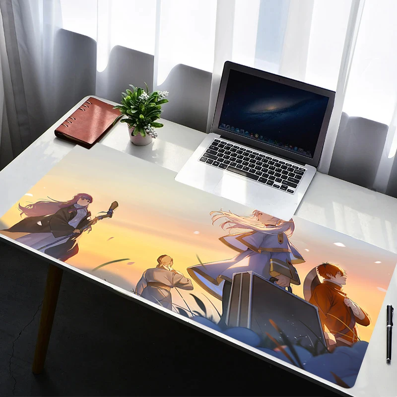 Mouse Pad Computer Gaming Accessories F-frieren Beyond Journey End Mousepad Rubber Extended Desk Mat Laptop Gamer Keyboard Pad
Mouse Pad Computer Gaming Accessories F-frieren Beyond Journey End Mousepad Rubber Extended Desk Mat Laptop Gamer Keyboard Pad