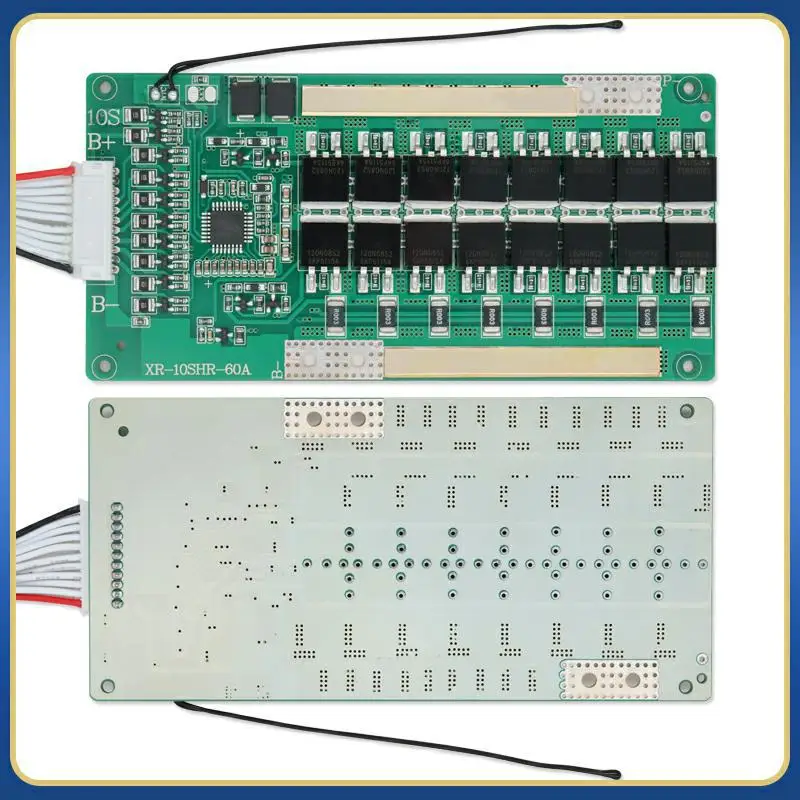 New High Current 10S 36V 40A 50A 60A BMS For Lithium Battery Same Port With Balance And Temperature Sensor For EV
New High Current 10S 36V 40A 50A 60A BMS For Lithium Battery Same Port With Balance And Temperature Sensor For EV