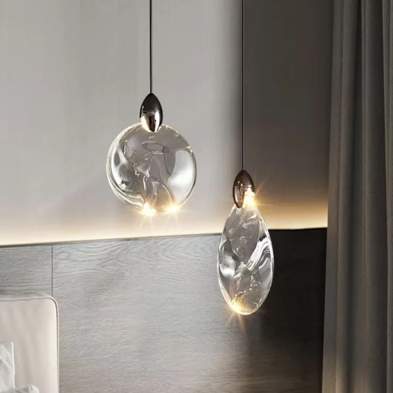 Minimalist Creative Crystal Pendant Lamp Modern Bedside Headboard Hanging Light Living Room Light Luxury Design Room Decor Lamp
Minimalist Creative Crystal Pendant Lamp Modern Bedside Headboard Hanging Light Living Room Light Luxury Design Room Decor Lamp