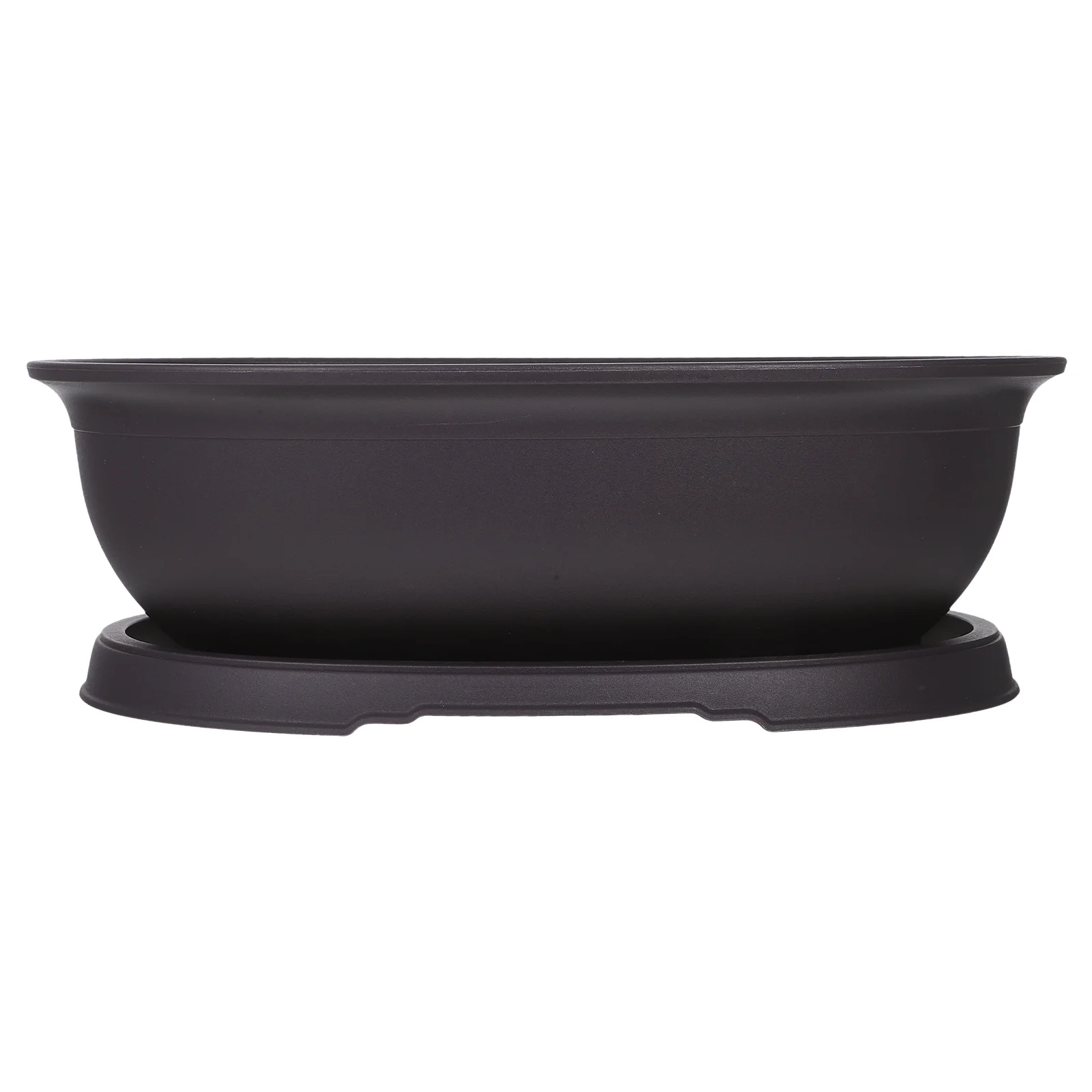 Oval Bonsai Planter Pot Plastic Planting Container for Succulents Indoor Garden Decor Simple Shaped Versatile Flowerpot Saucer
Oval Bonsai Planter Pot Plastic Planting Container for Succulents Indoor Garden Decor Simple Shaped Versatile Flowerpot Saucer