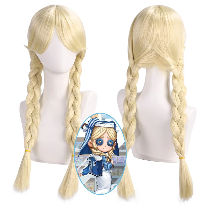 Long Synthetic Cosplay Wig Twin Braids Blonde Hair for Costume Party Role Play Women Heat Resistant
Long Synthetic Cosplay Wig Twin Braids Blonde Hair for Costume Party Role Play Women Heat Resistant