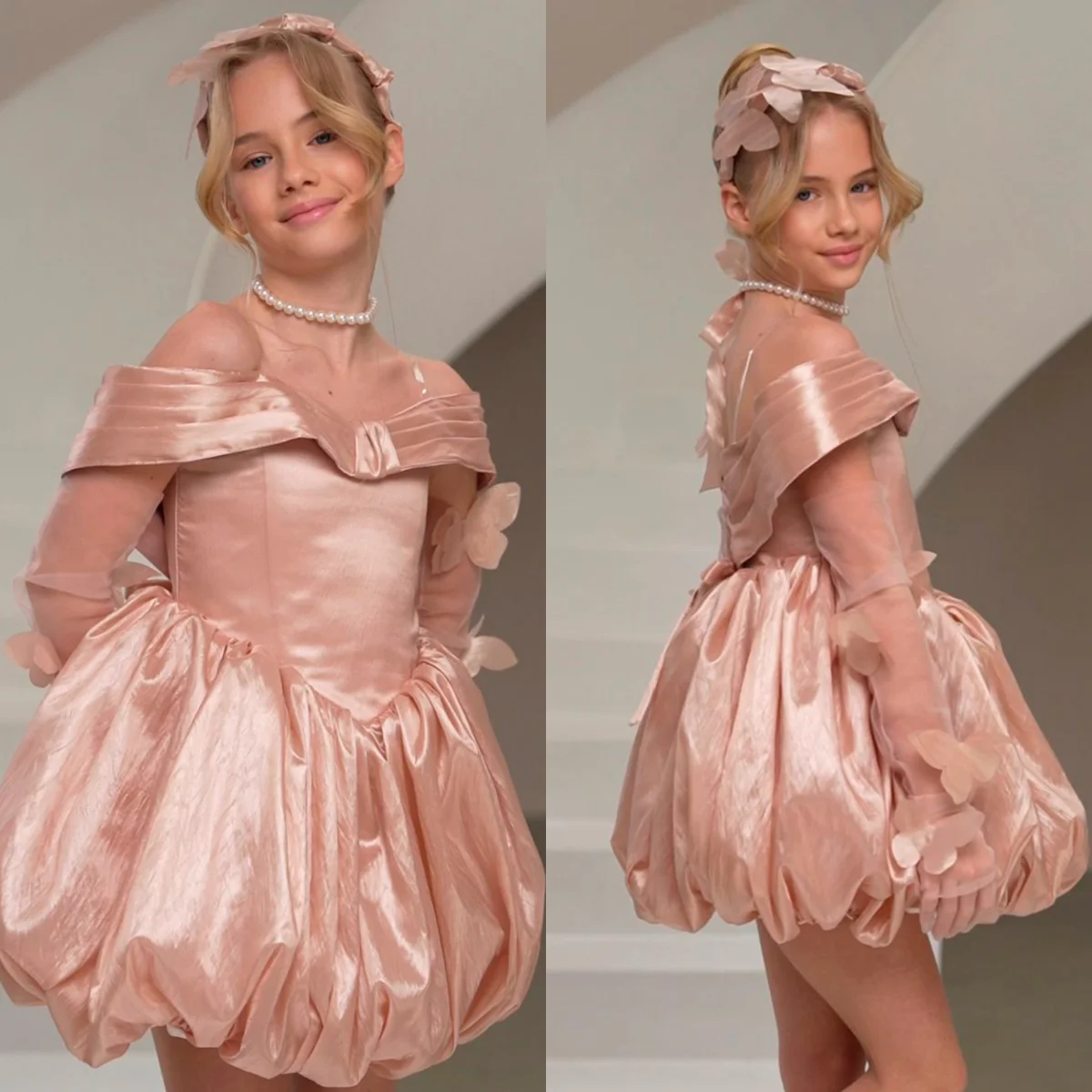 Customized Pink Flower Girl Dress Butterfly Princess Dress For Wedding Kids Birthday Party Ball Banquet Gowns
Customized Pink Flower Girl Dress Butterfly Princess Dress For Wedding Kids Birthday Party Ball Banquet Gowns