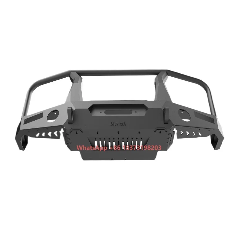 Wildfront 4x4 Off-road Steel Front Bumper with Lights, New Design for Land Cruiser 71 76 78 79
Wildfront 4x4 Off-road Steel Front Bumper with Lights, New Design for Land Cruiser 71 76 78 79