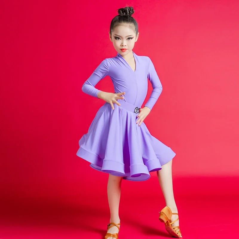 Kids Latin Dance Clothes Professional Latin Practice Competition Dress Long Sleeves Suit Cha Cha Performance Costumes Tops Skirt
Kids Latin Dance Clothes Professional Latin Practice Competition Dress Long Sleeves Suit Cha Cha Performance Costumes Tops Skirt