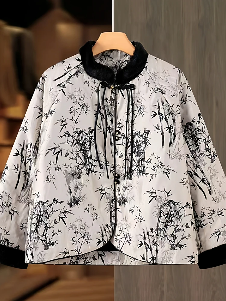 2025 New Autumn Winter Cotton Jaet for Mom Casual Sle Fce Lined Stand Fit Thi Ladies Coat Bamboo Le Pattern
2025 New Autumn Winter Cotton Jaet for Mom Casual Sle Fce Lined Stand Fit Thi Ladies Coat Bamboo Le Pattern