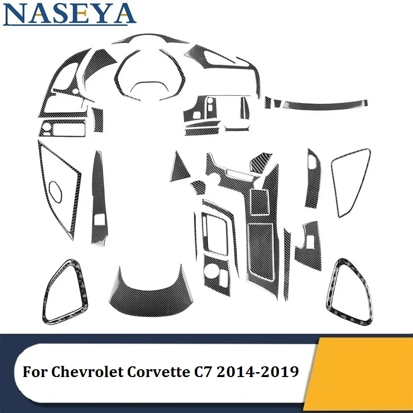 Car Interior Styling Accessories For Chevrolet Corvette C7 2014 2015 2016 2017 2018 2019 Carbon Fiber Black Decorative Stickers
Car Interior Styling Accessories For Chevrolet Corvette C7 2014 2015 2016 2017 2018 2019 Carbon Fiber Black Decorative Stickers