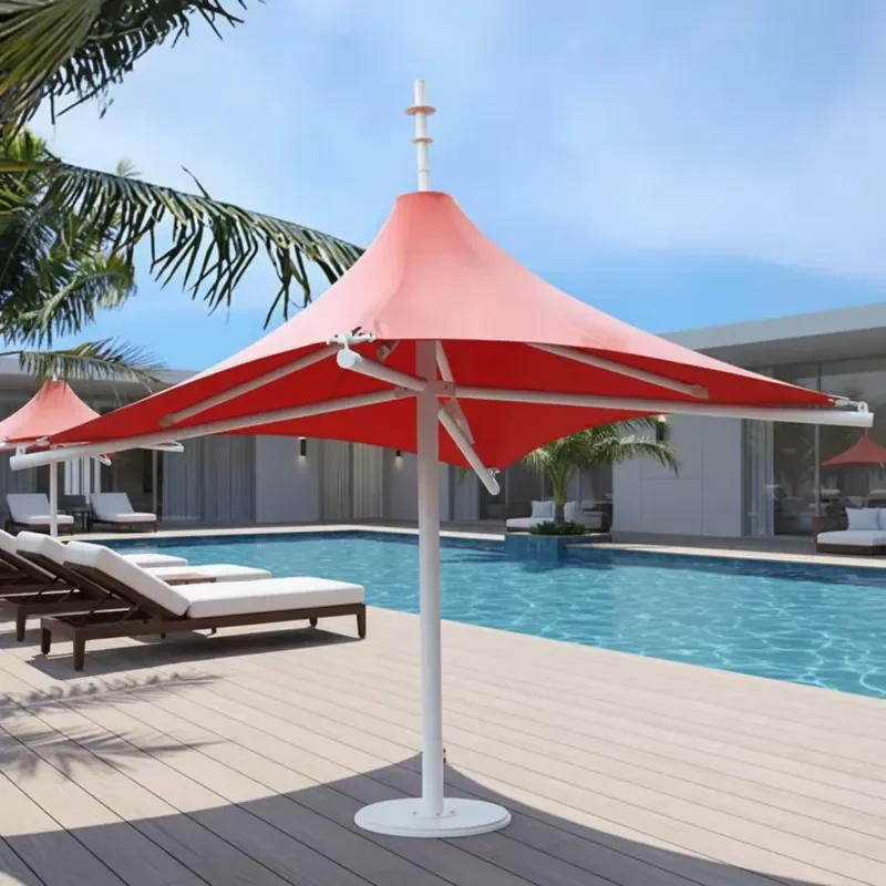 Fabric Architecture Tensile Membrane Structure Parasols Steeple Tent Outdoor Umbrella
Fabric Architecture Tensile Membrane Structure Parasols Steeple Tent Outdoor Umbrella