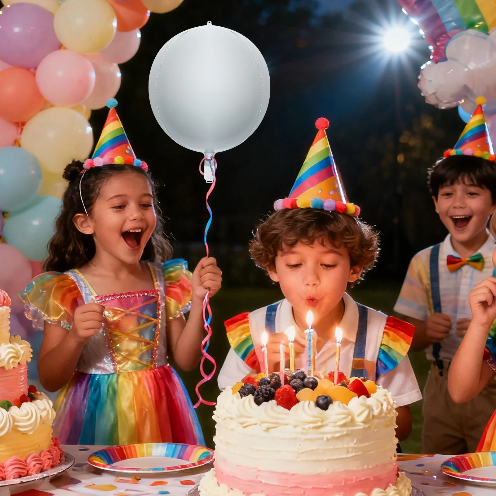 20Pcs White Round Foil Balloons Large Aluminum Sphere Balloons Party Accessories Wedding Birthday Graduation Festival Decoration
20Pcs White Round Foil Balloons Large Aluminum Sphere Balloons Party Accessories Wedding Birthday Graduation Festival Decoration