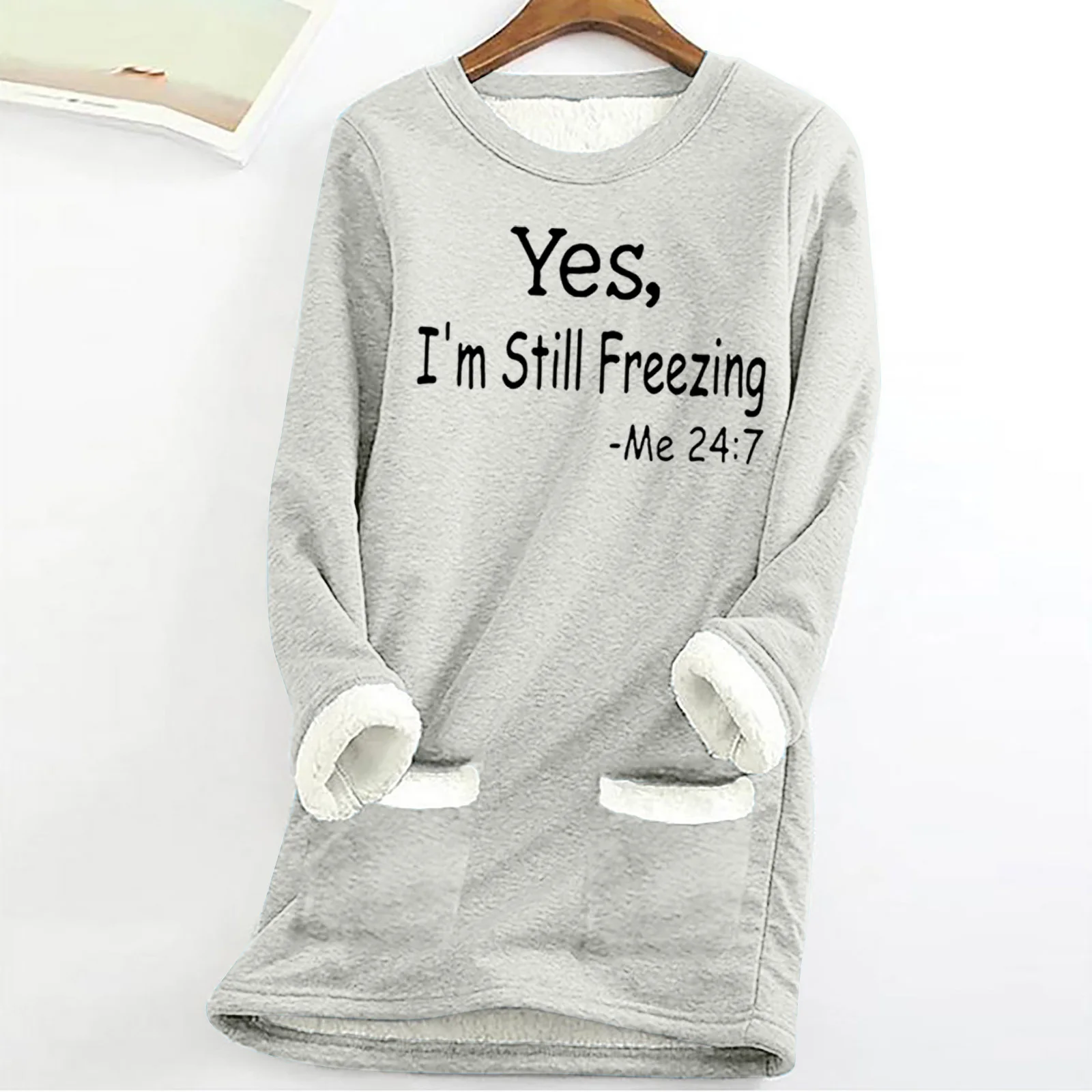 Женская толстовка с круглым вырезом больших размеров, осень-зима, свободный повседневный топ, женская и зимняя теплая толстовка, спортивная уличная одежда больших размеров
Женская толстовка с круглым вырезом больших размеров, осень-зима, свободный повседневный топ, женская и зимняя теплая толстовка, спортивная уличная одежда больших размеров