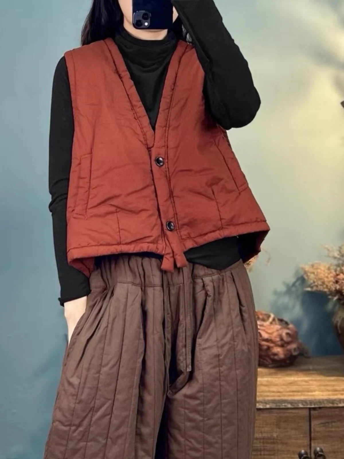 Женский хлопковый пуховый жилет Thieneded, зимняя свободная многослойная одежда, легкий хлопковый пуховый жилет с плечами, топ
Женский хлопковый пуховый жилет Thieneded, зимняя свободная многослойная одежда, легкий хлопковый пуховый жилет с плечами, топ