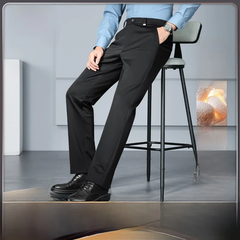 Pierre Cardin Men's Fce Lined Thiened Casual Pants Silk Long Trousers Autumn Winter Busin Casual Sle Straight Leg P...
Pierre Cardin Men's Fce Lined Thiened Casual Pants Silk Long Trousers Autumn Winter Busin Casual Sle Straight Leg P...