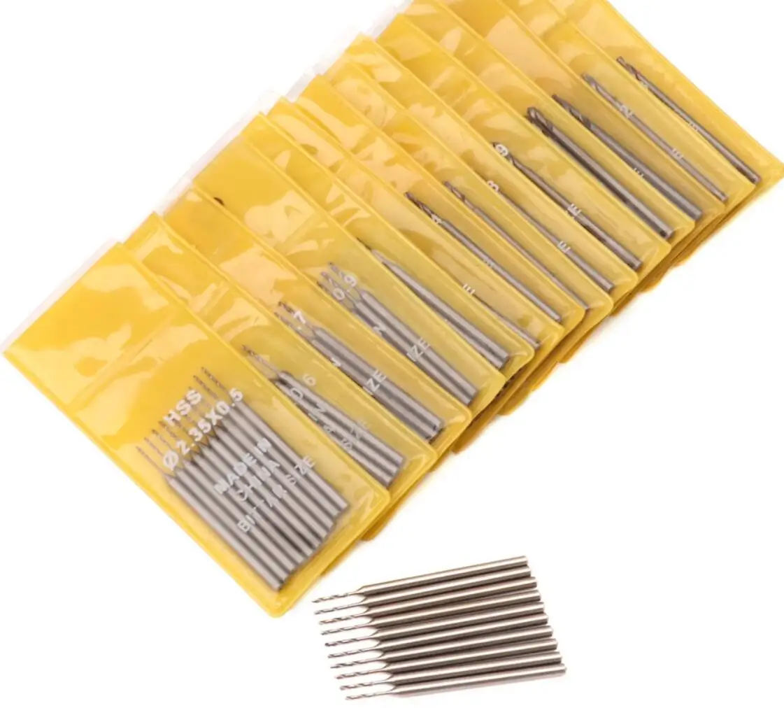 10 Pieces Bagged Drill Bit for Wood Jade Metal Drilling Shank 2.35mm Woodworking Engraving Rotary Bur Jewelry Tools twist burs
10 Pieces Bagged Drill Bit for Wood Jade Metal Drilling Shank 2.35mm Woodworking Engraving Rotary Bur Jewelry Tools twist burs