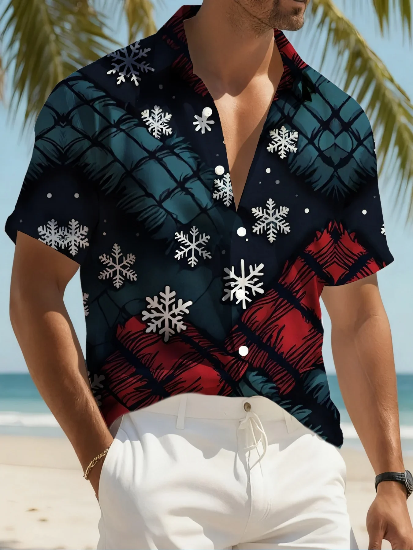 Fashion Tropical Hawaiian Shirt Men Summer Casual Man Short Sleeve Stylish Print Beach Wear Breathable Party Holiday Tops
Fashion Tropical Hawaiian Shirt Men Summer Casual Man Short Sleeve Stylish Print Beach Wear Breathable Party Holiday Tops