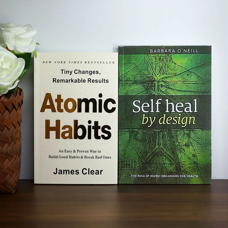 《Atomic Habits》+《Self Heal by Design》Perfect combination of habit and health Suitable for readers seeking all-round progress
《Atomic Habits》+《Self Heal by Design》Perfect combination of habit and health Suitable for readers seeking all-round progress