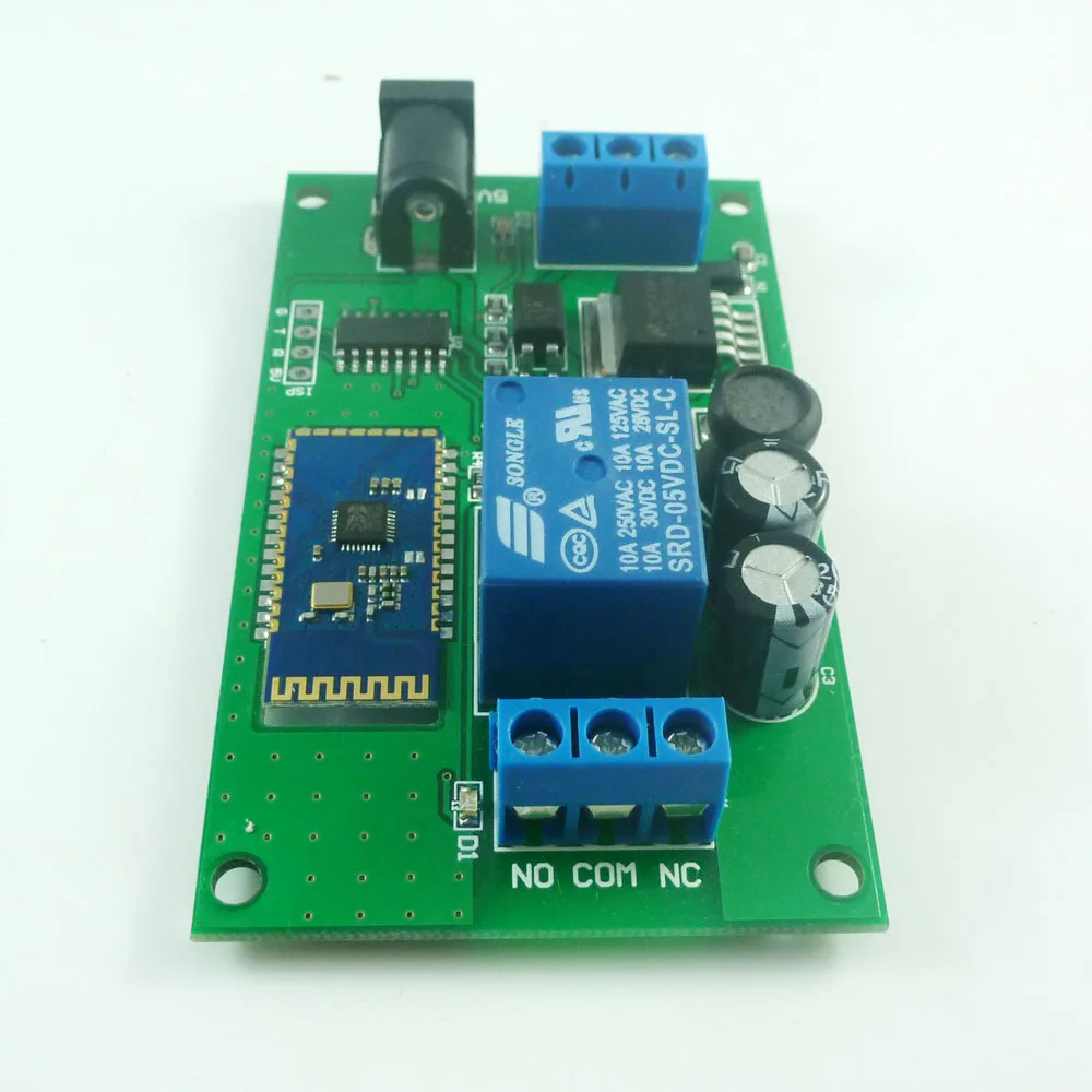Mobile Remote Control Switch Control Device Iot Smart Home V2.1+EDR Bluetooth-compitable Relay DC 6-25V 2.4G 1Ch Wireless Relay
Mobile Remote Control Switch Control Device Iot Smart Home V2.1+EDR Bluetooth-compitable Relay DC 6-25V 2.4G 1Ch Wireless Relay