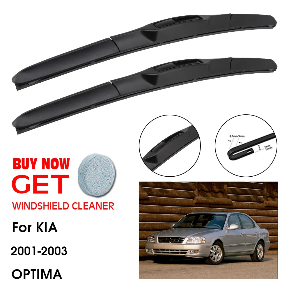 Car Wiper Blade For KIA OPTIMA 18"+18" 2001-2003 Front Window Washer Windscreen Windshield Wipers Blades Accessories
Car Wiper Blade For KIA OPTIMA 18"+18" 2001-2003 Front Window Washer Windscreen Windshield Wipers Blades Accessories