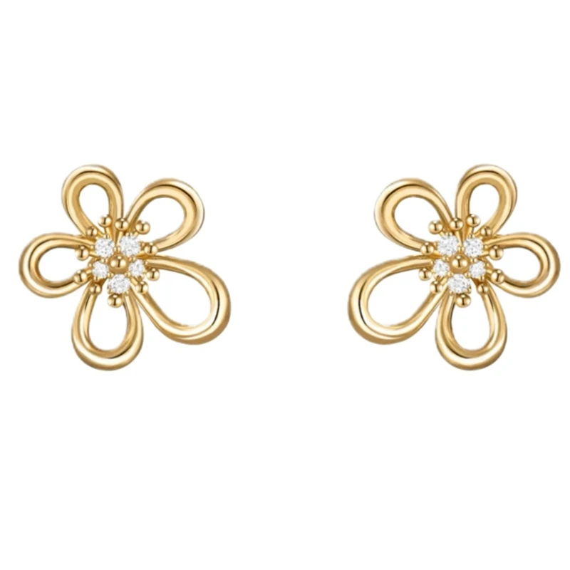 2026 New 925 Silver High Carbon Diamond Five Petals Flower Earrings or Pendant Necklace or Rings Luxury Gold Plated Fine Jewelry
2026 New 925 Silver High Carbon Diamond Five Petals Flower Earrings or Pendant Necklace or Rings Luxury Gold Plated Fine Jewelry