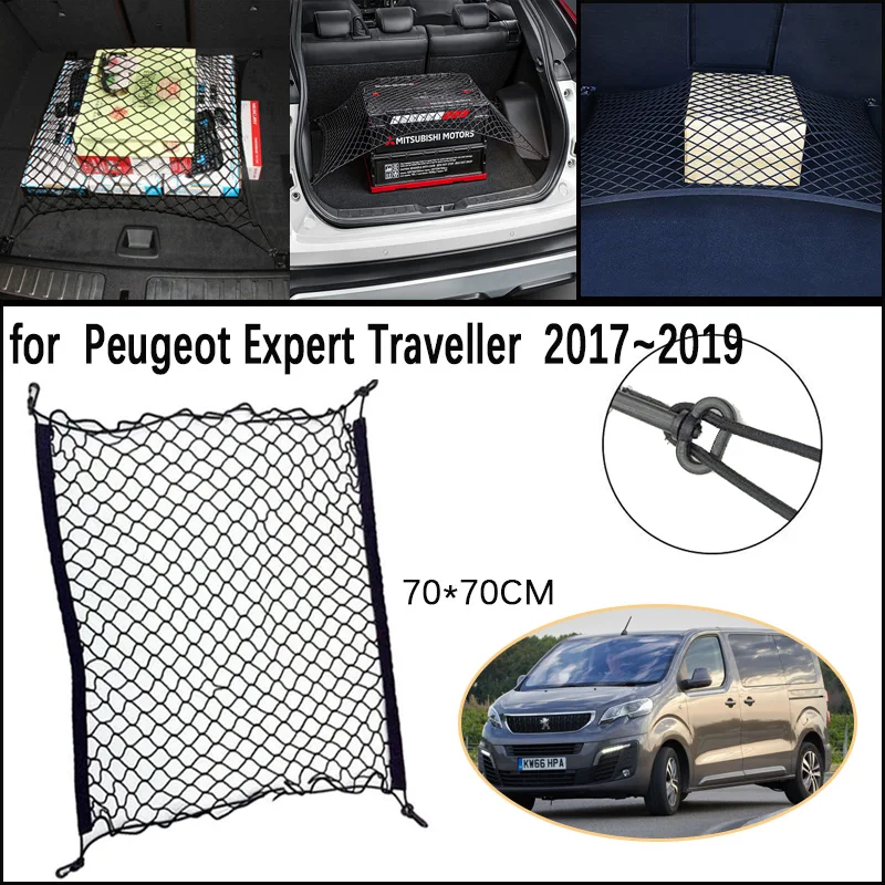 Car Trunk Network Mesh for Peugeot Expert Traveller Luggage 2017~2019 Fixed Hooks Elastic Storage Cargo Net Organize Accessories
Car Trunk Network Mesh for Peugeot Expert Traveller Luggage 2017~2019 Fixed Hooks Elastic Storage Cargo Net Organize Accessories