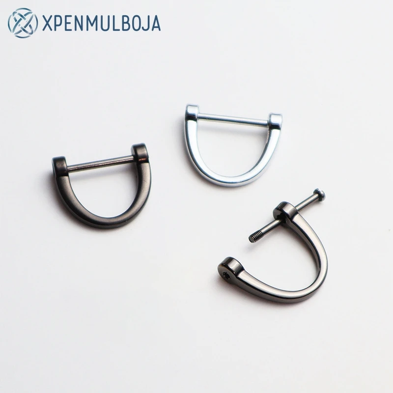 10pcs Horseshoe Clasp Metal Car Key Ring Horseshoe Buckle Zinc Alloy D-Type Buckle Metal Hardware Simple Practical Accessories
10pcs Horseshoe Clasp Metal Car Key Ring Horseshoe Buckle Zinc Alloy D-Type Buckle Metal Hardware Simple Practical Accessories