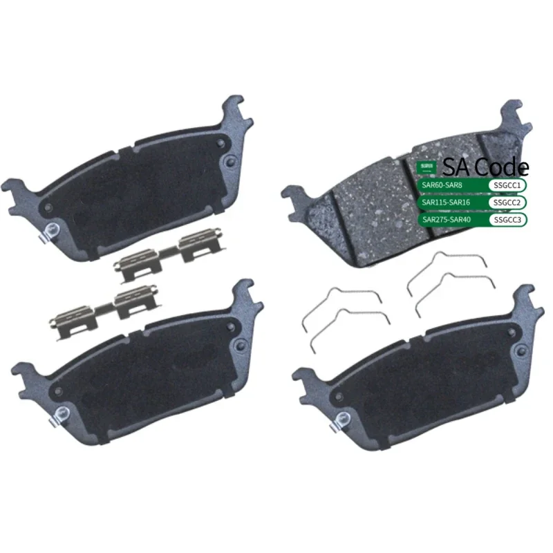 THREEON Rear Brake Pads For DODGE RAM 1500 3.0 Diesel 2020-2022 3.6 5.7 6.2 2019-2022 68412364AC
THREEON Rear Brake Pads For DODGE RAM 1500 3.0 Diesel 2020-2022 3.6 5.7 6.2 2019-2022 68412364AC
