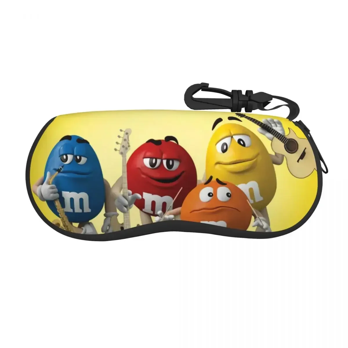 Защитные чехлы для очков с мультяшной оболочкой M&M, крутой чехол для солнцезащитных очков, сумка для очков с конфетами на Хэллоуин
Защитные чехлы для очков с мультяшной оболочкой M&M, крутой чехол для солнцезащитных очков, сумка для очков с конфетами на Хэллоуин