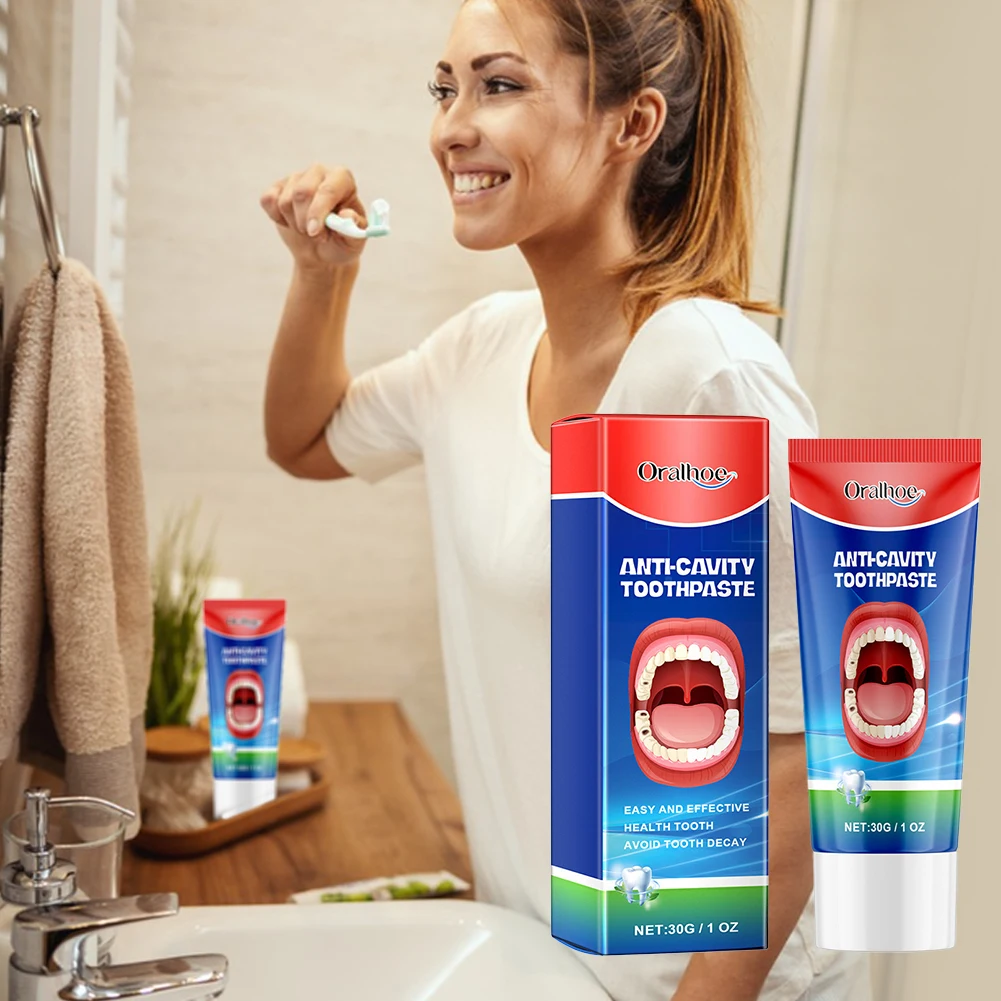 30g Teeth Whitening Toothpaste Removal Tooth Stains Fresh Breath Mint Toothpaste Anti Cavity Toothpaste for Adults
30g Teeth Whitening Toothpaste Removal Tooth Stains Fresh Breath Mint Toothpaste Anti Cavity Toothpaste for Adults
