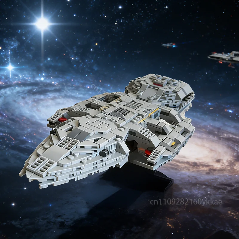 NEW 1978 Battlestar Galactica Spaceship Building Blocks Model DIY Assembly Star Battle Spaceship Brick Kids Toy Birthday Gift
NEW 1978 Battlestar Galactica Spaceship Building Blocks Model DIY Assembly Star Battle Spaceship Brick Kids Toy Birthday Gift