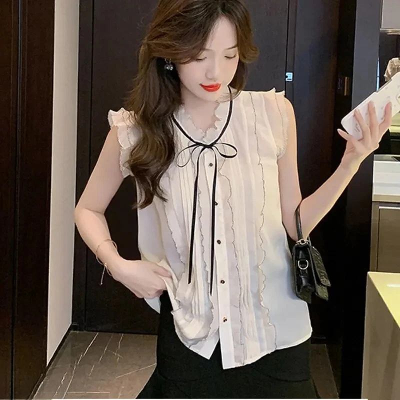 Hot Girls Cute Tops Preppy Style Vintage Japan Korea Button Elegant Office Lady Formal Work White Lace Ruffles Shirts Blouses
Hot Girls Cute Tops Preppy Style Vintage Japan Korea Button Elegant Office Lady Formal Work White Lace Ruffles Shirts Blouses