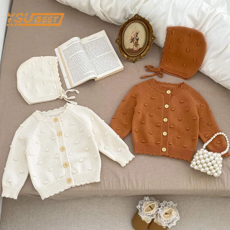 Infant Baby Girls Boys Solid Color Knitted Cardigan Coat Spring Autumn Newborn Kids Baby Girls Boys Long Sleeves Cardigan Coat
Infant Baby Girls Boys Solid Color Knitted Cardigan Coat Spring Autumn Newborn Kids Baby Girls Boys Long Sleeves Cardigan Coat