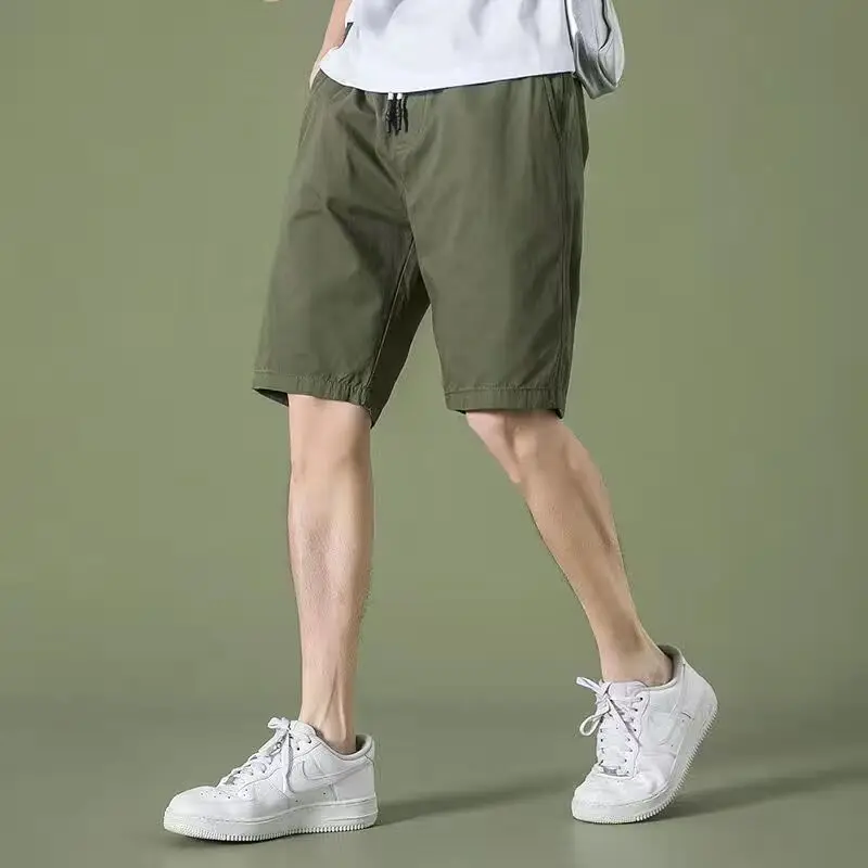 New Summer Men's Loose Casual orts Five-Quarter Length Youth Faion Cotton Workwear Pants Straight Leg Low Waist
New Summer Men's Loose Casual orts Five-Quarter Length Youth Faion Cotton Workwear Pants Straight Leg Low Waist