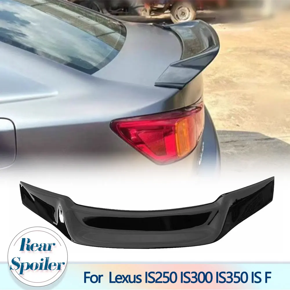 Задний спойлер багажника, крыло для Lexus IS250 IS300 IS350 IS F 2006-2013 седан, 4-дверный ABS, глянцевый черный, задняя крышка багажника, спойлер, губа
Задний спойлер багажника, крыло для Lexus IS250 IS300 IS350 IS F 2006-2013 седан, 4-дверный ABS, глянцевый черный, задняя крышка багажника, спойлер, губа