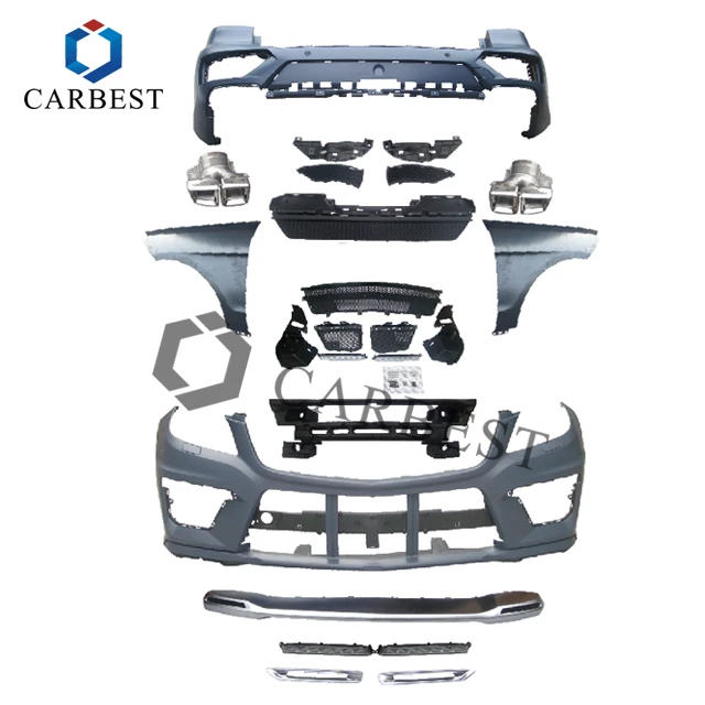 BR High Quality PP Set Upgrade 2012-2014 GLE Coupe Body Kit For W166 To ML63 AMG Style Front & Rear Grilles
BR High Quality PP Set Upgrade 2012-2014 GLE Coupe Body Kit For W166 To ML63 AMG Style Front & Rear Grilles